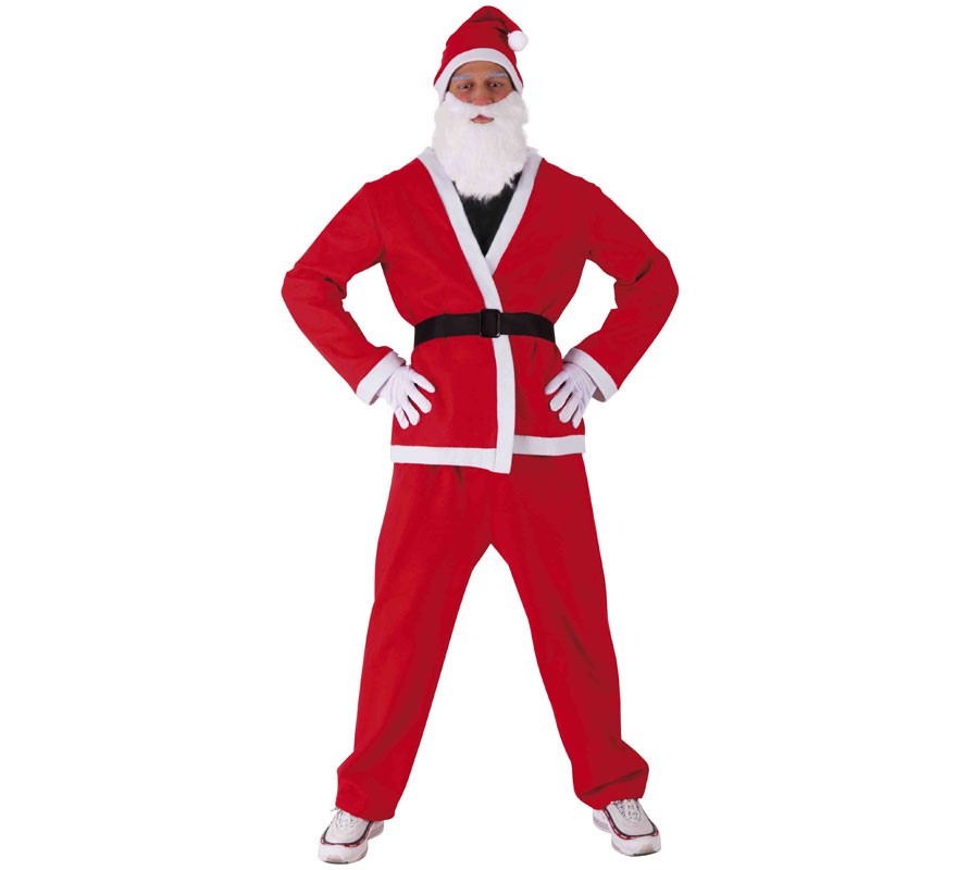 Classic Santa Claus costume for men