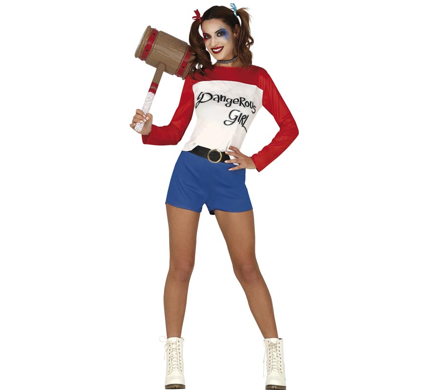 Conflictive Clown Costume for women