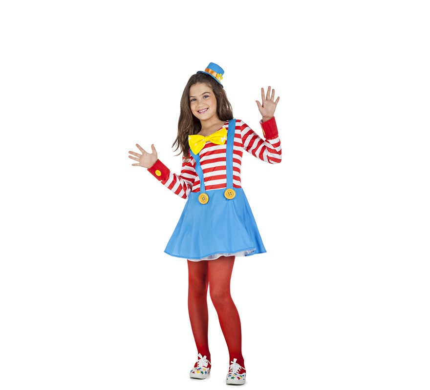 Fato de palhaço para menina