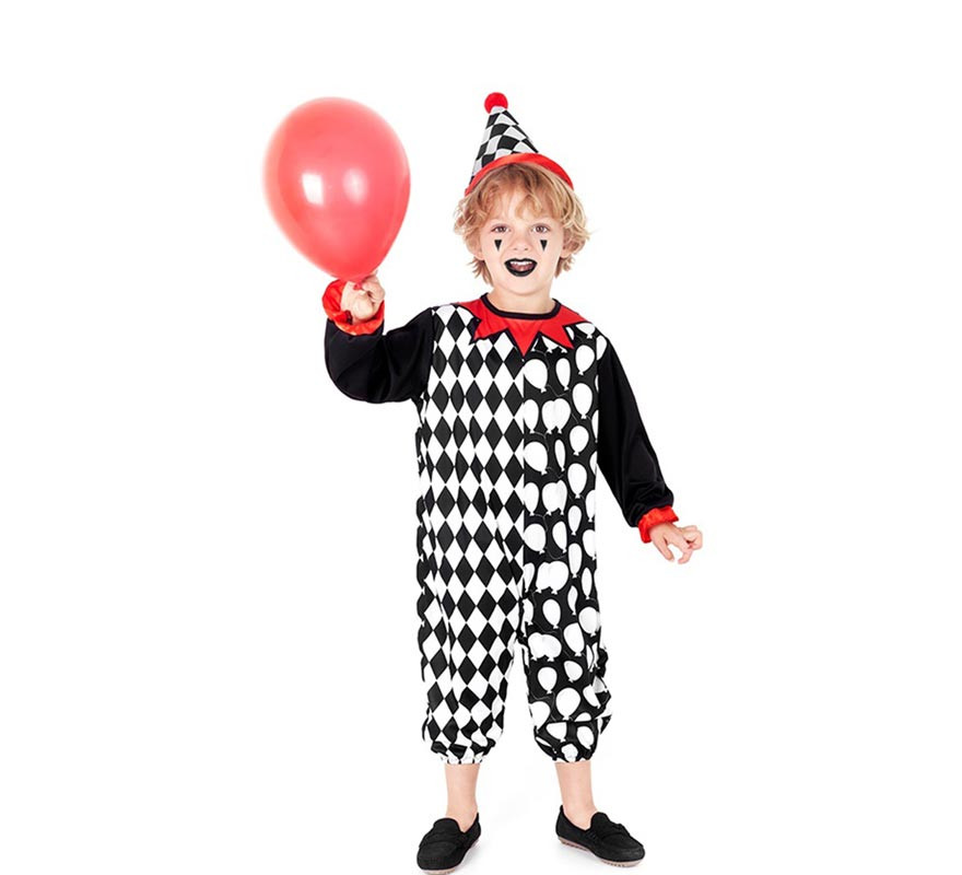 Pierrot Clown Costume for Baby