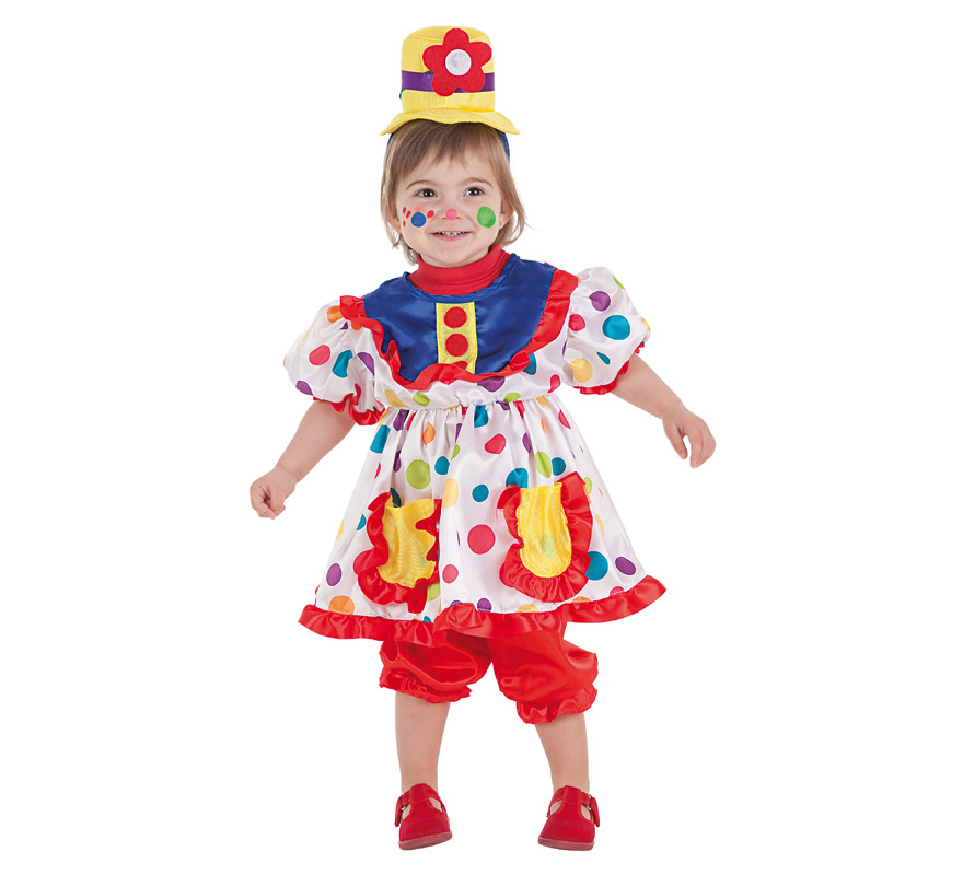 Clown Tina costume for baby