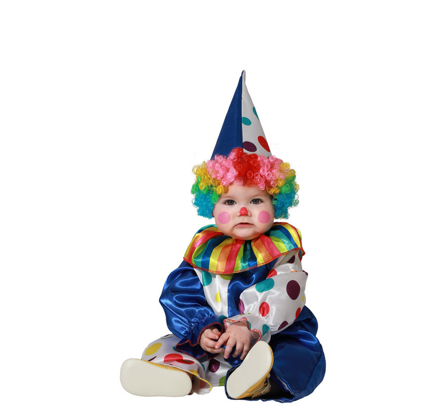 Blue Clown Costume for baby and child Blue Clown Costume for baby and child
