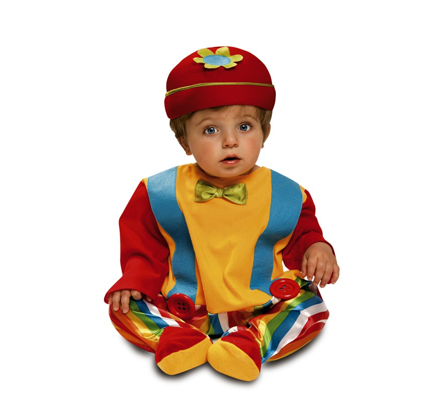 Fato de palhaço para bebé