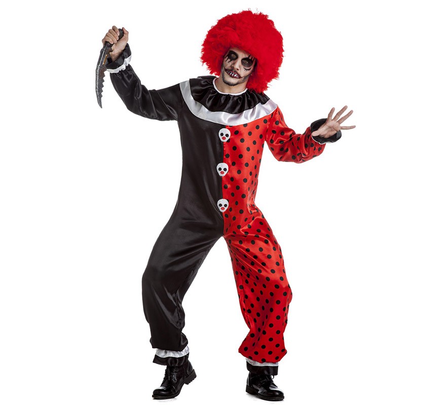 Devil Clown Costume for Men
