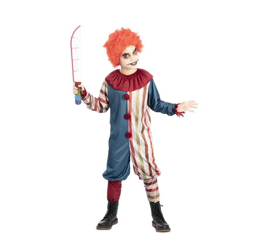 Vintage Macabre Clown Costume for children