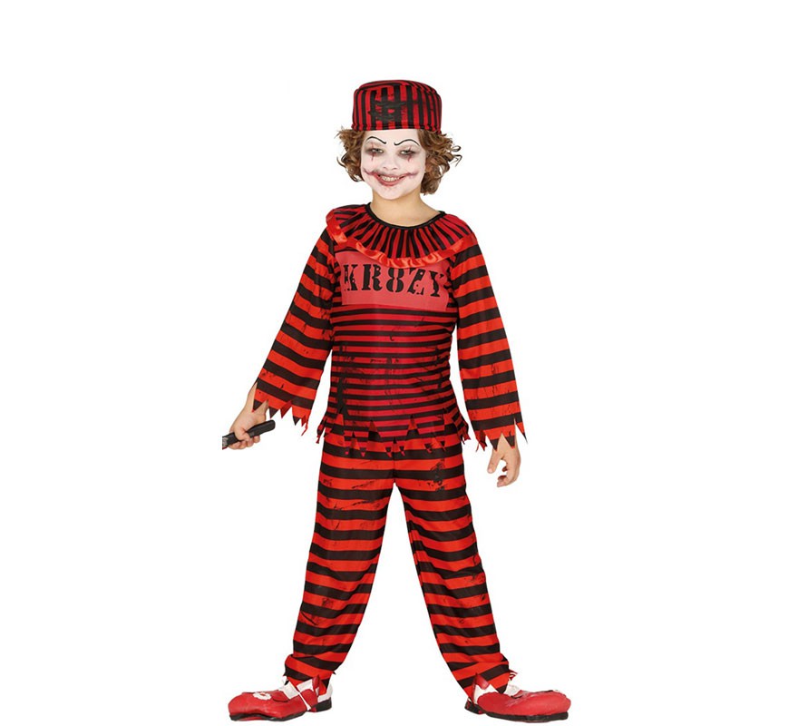 Prisoner Clown Costume for children