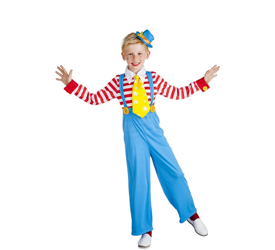 Striped Clown Costume for children Striped Clown Costume for children