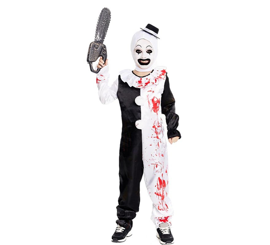 Fato de palhaço Terrifier para criança