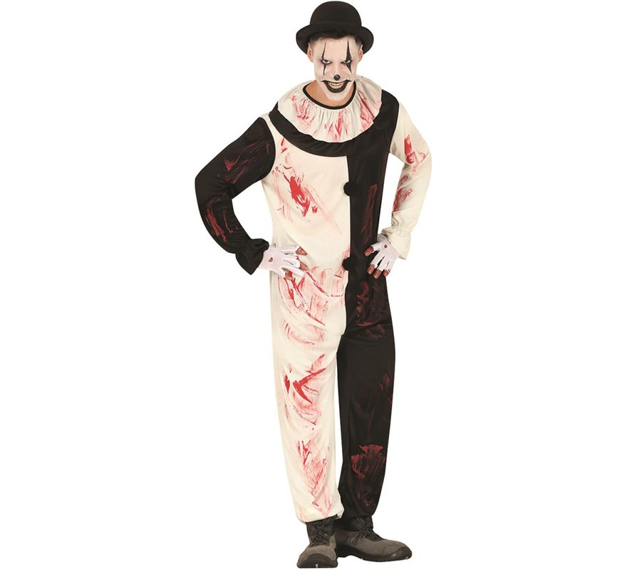 Fato de palhaço Terrifier para homem Fato de palhaço Terrifier para homem