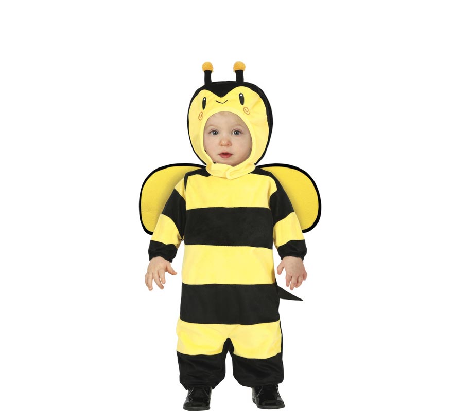 Fato de abelhinha com asas para bebé