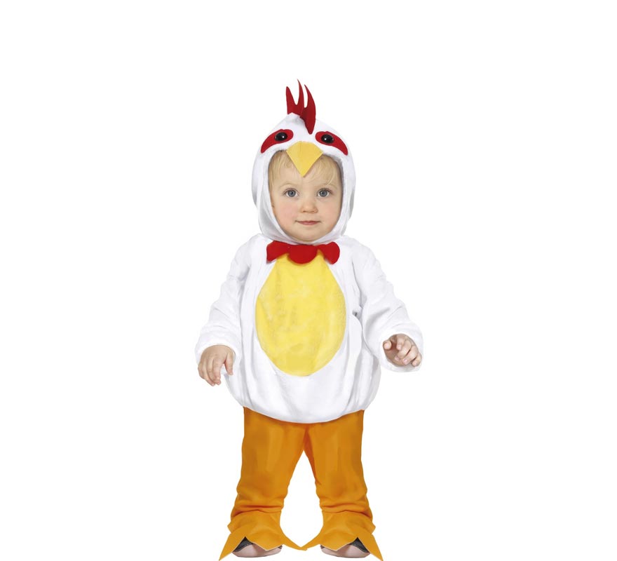 Little White Chicken Costume for Baby