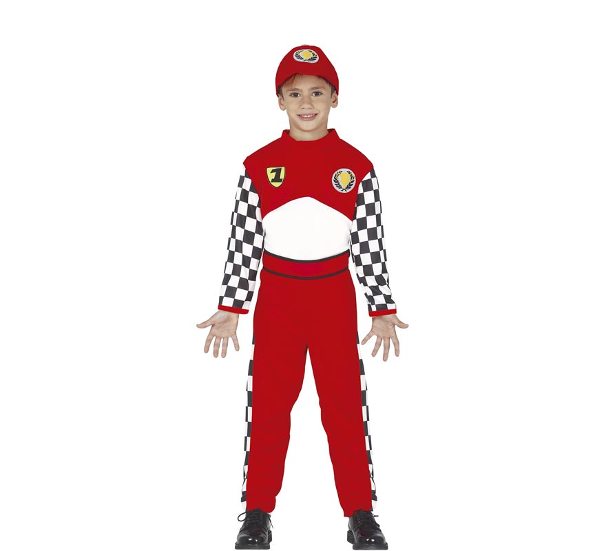 Fato de piloto de corrida para criança