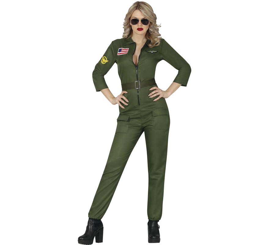 Military Pilot Costume for women Military Pilot Costume for women