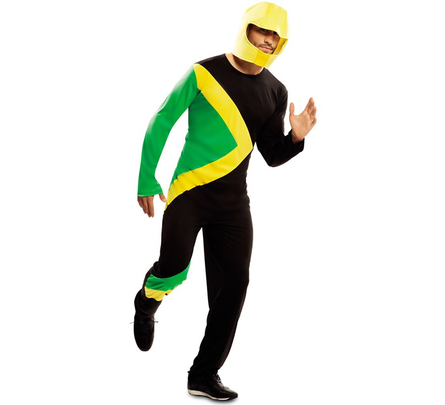 Jamaican Bobsleigh Sled Pilot Costume for Adults