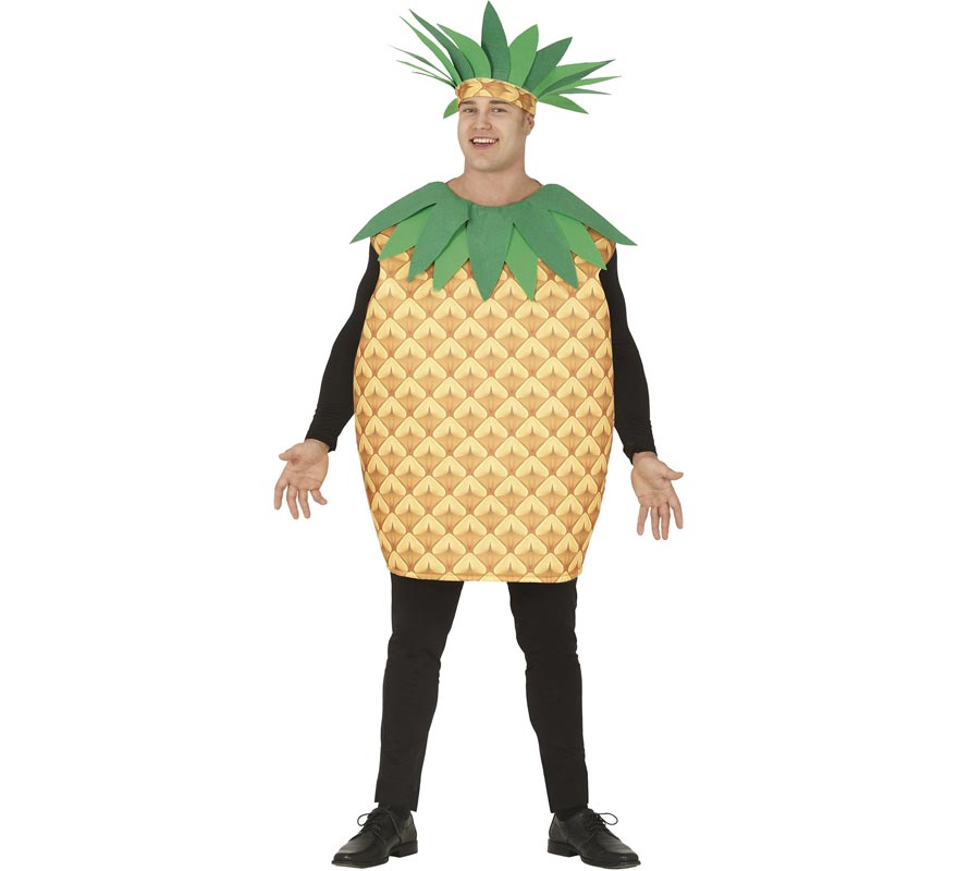 Fato de abacaxi para adulto