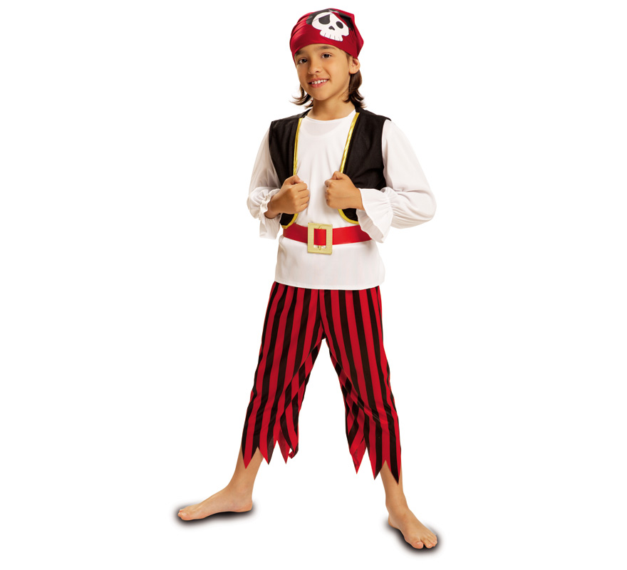 Skull Pirate Costume for children