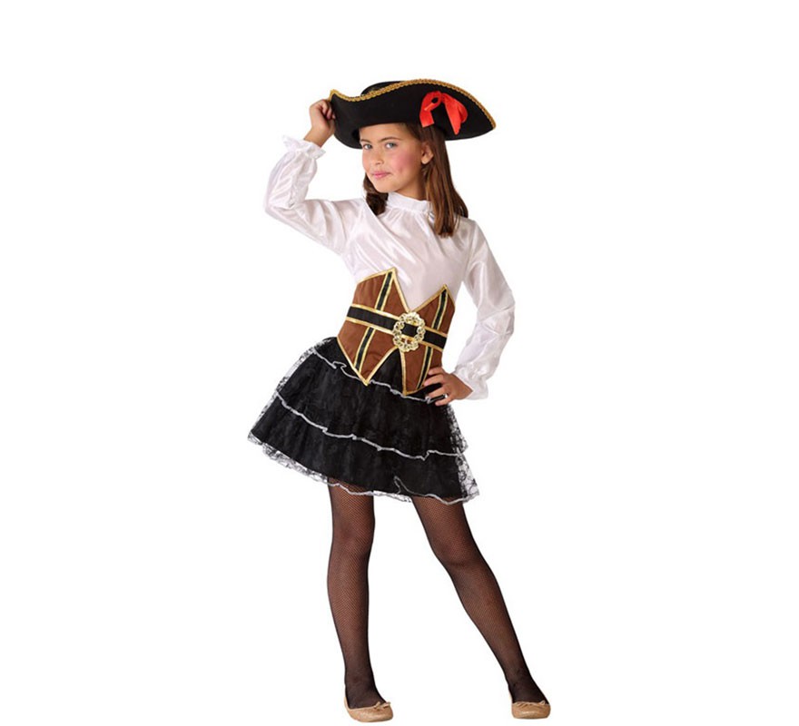 Pirate Costume with Corset for Girl Pirate Costume with Corset for Girl
