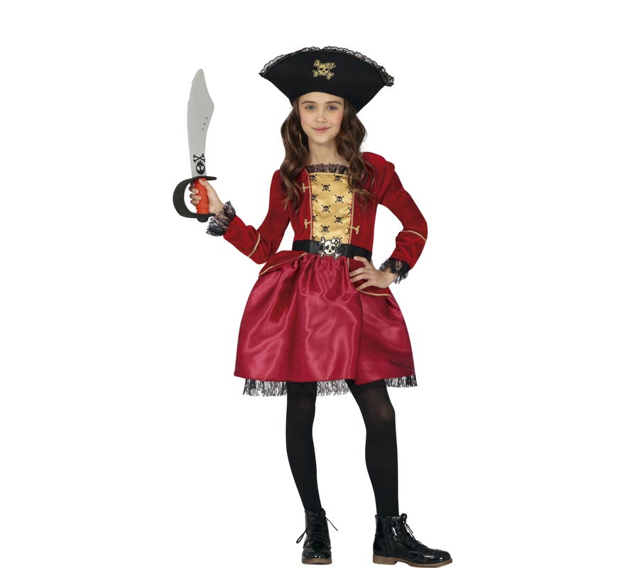 Fato de pirata para menina