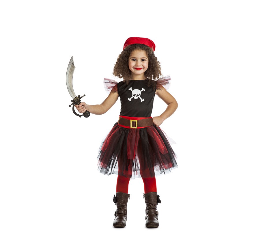 Fato de pirata Tutu para menina