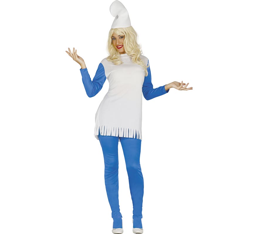 Fato de Smurfette para mulher