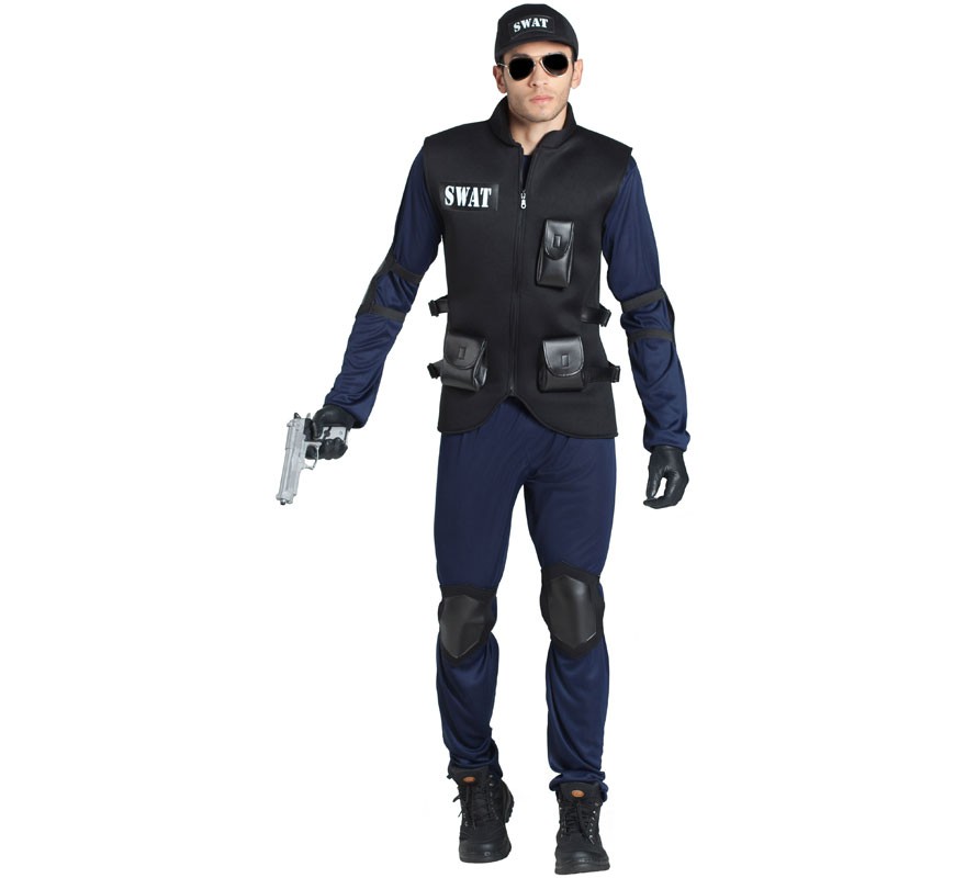 Fato de Swat Police para homem