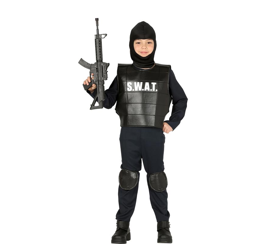 Fato de Swat Police para menino