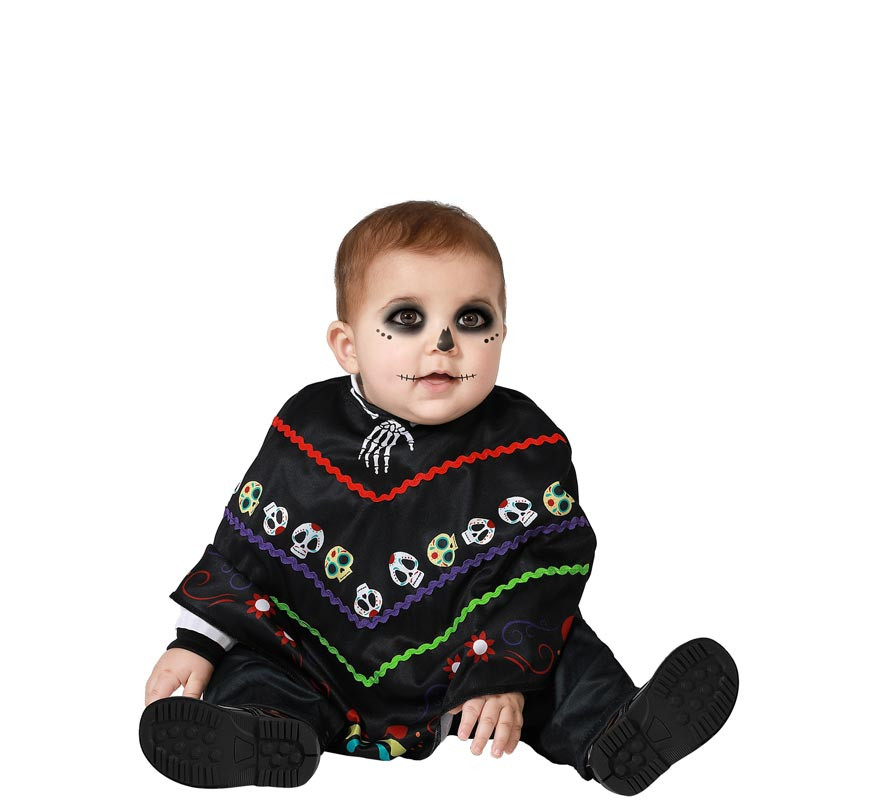 Fato de Poncho Señor Catrin para bebé e criança Fato de Poncho Señor Catrin para bebé e criança