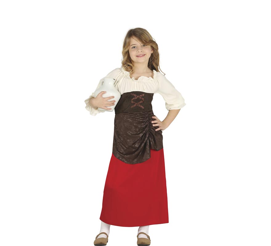 Medieval Innkeeper Costume for Girl