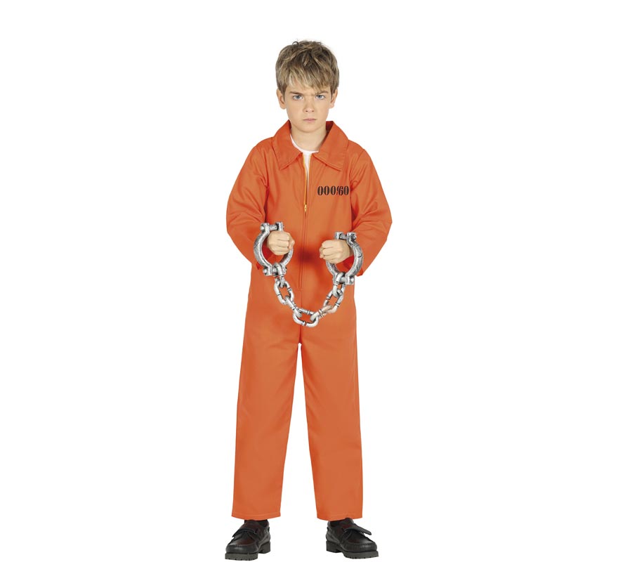 Fato de prisioneiro para criança