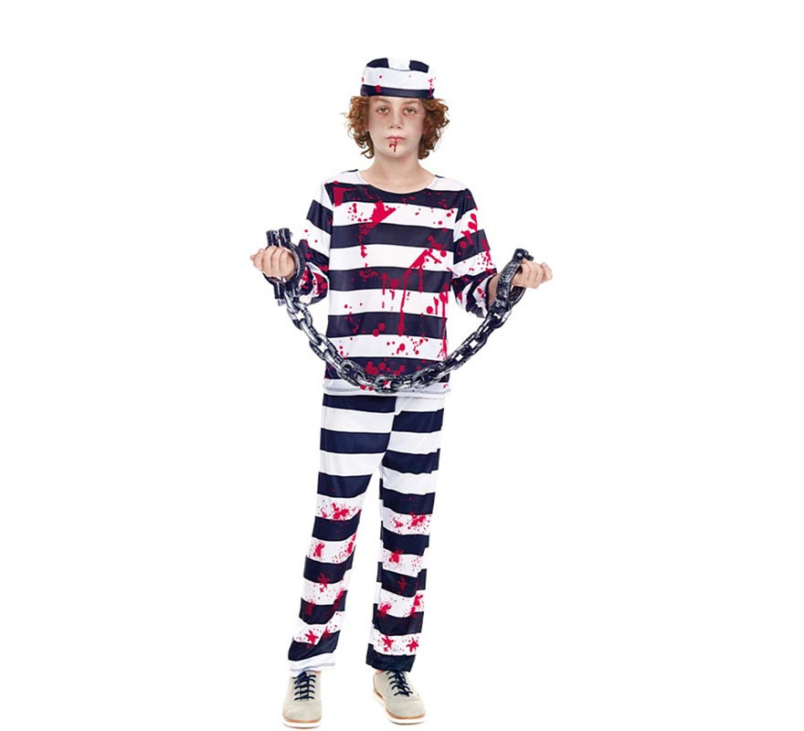 Bloody Prisoner Costume for Boys