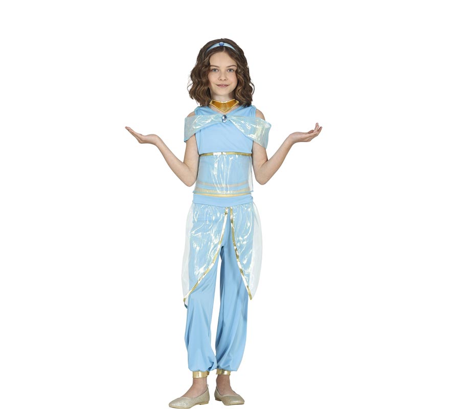 Blue Desert Princess Costume for Girls