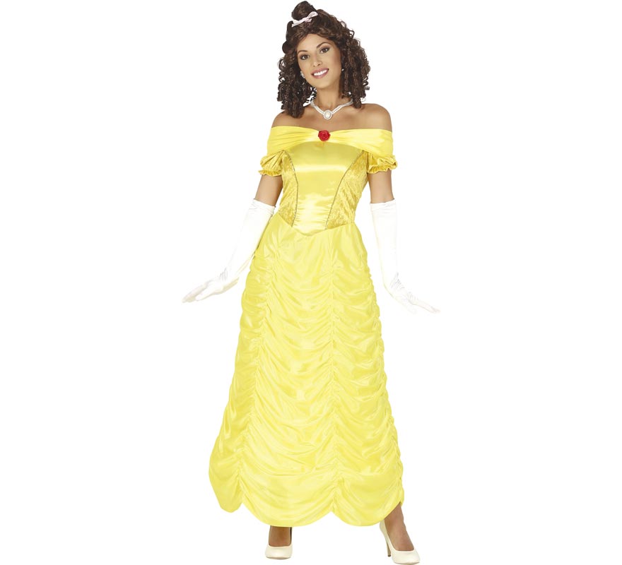 Yellow Fairy Princess Costume for Women