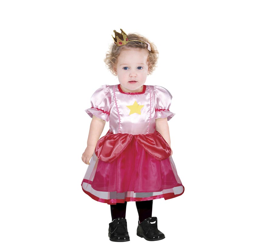 Fato de princesa estrela para bebé