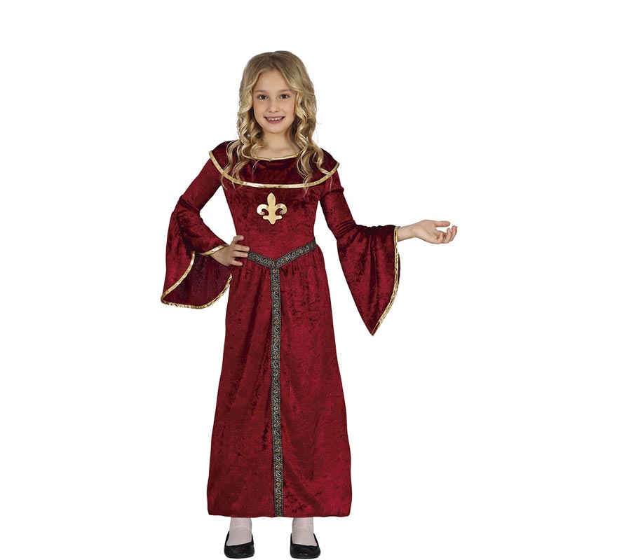 Medieval Princess costume with sleeves for girl Medieval Princess costume with sleeves for girl