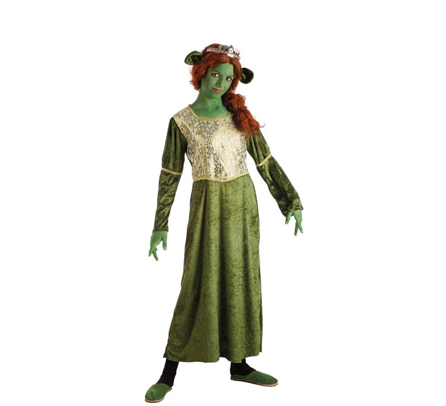 Fato de Princesa Ogra verde para menina