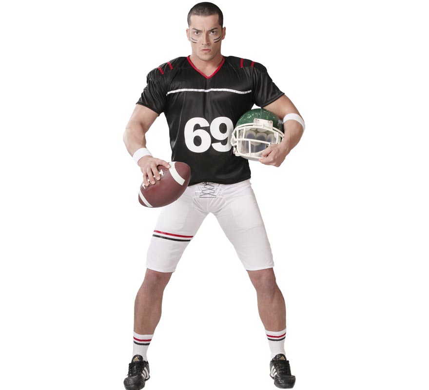 Fato de quarterback para homem adulto