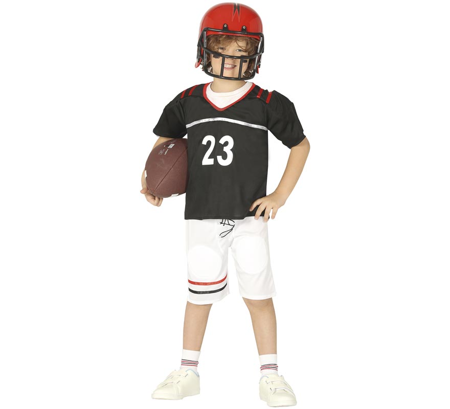 Fato de quarterback para crianças