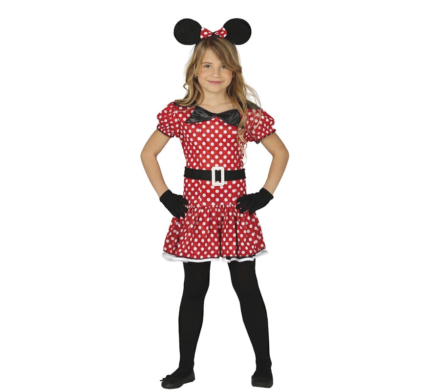 Fato de rato pequeno dos desenhos animados para menina