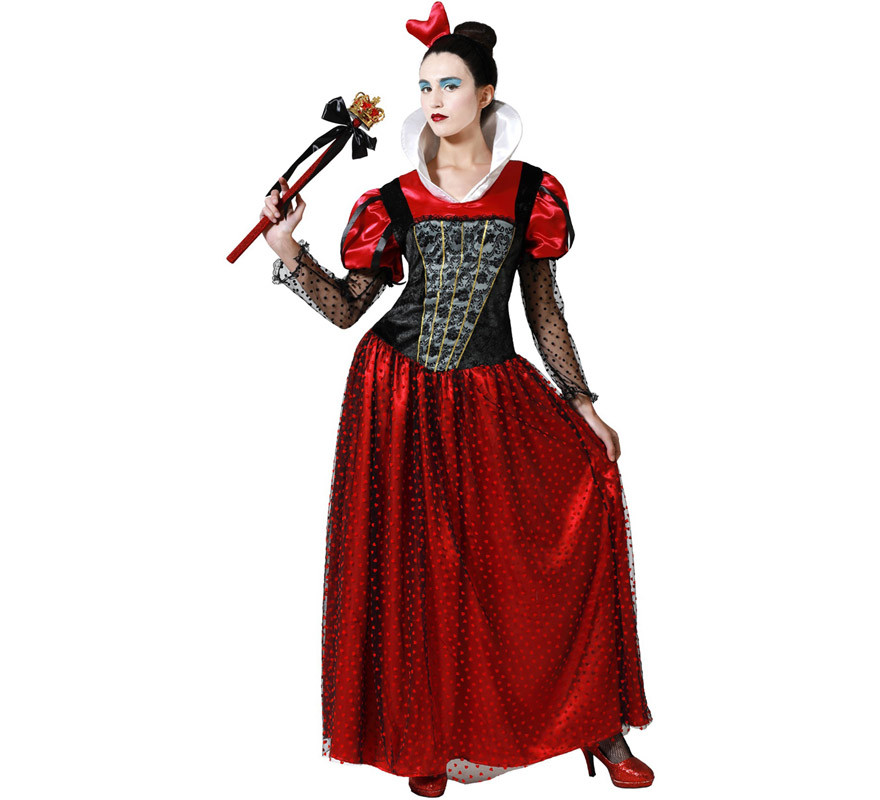 Fato de rainha de copas para mulher Fato de rainha de copas para mulher