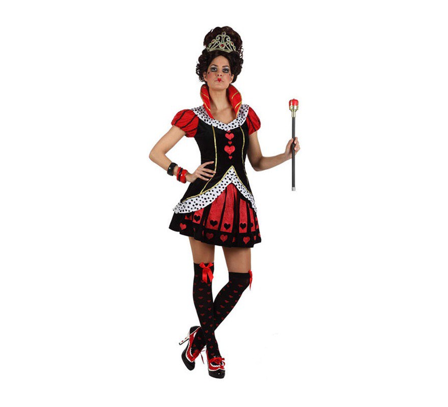 Queen of Hearts costume for women