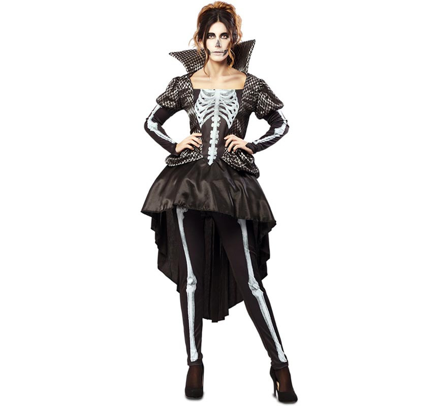Skeleton Queen Costume for Women
