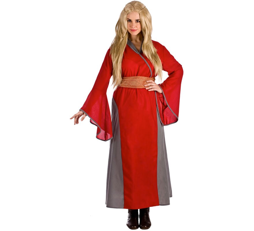 Fato de rainha medieval para mulher