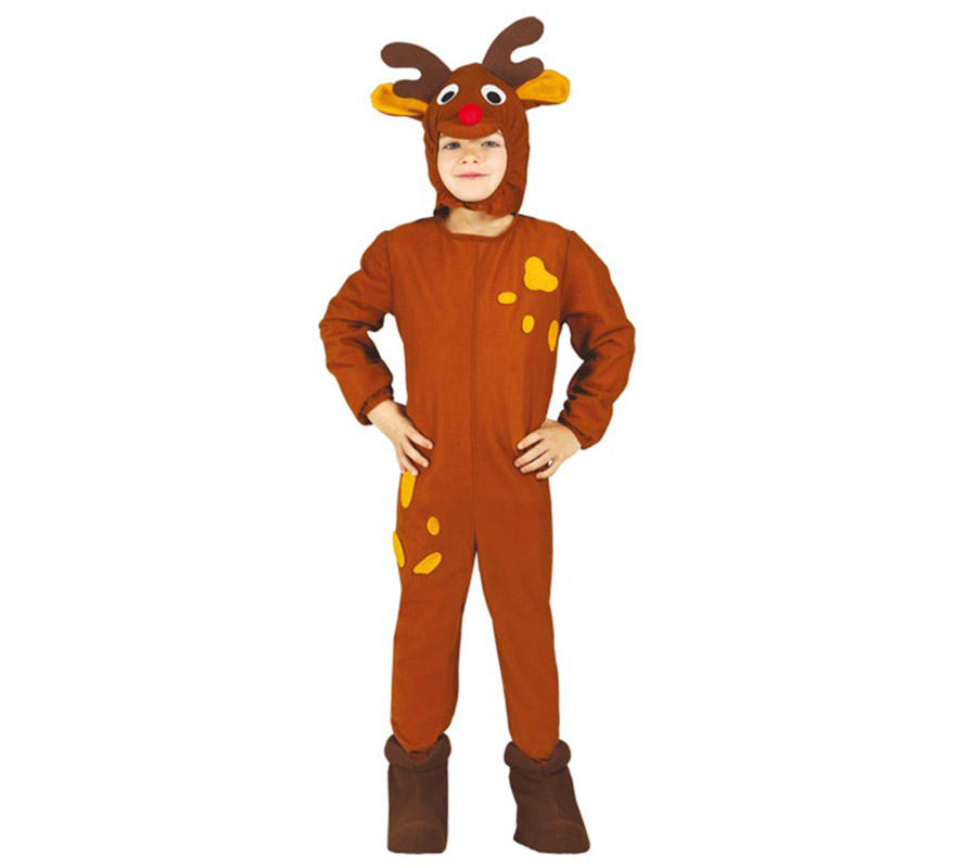 Fato de rena de Natal para crianças