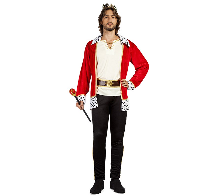 Scarlet King costume for men