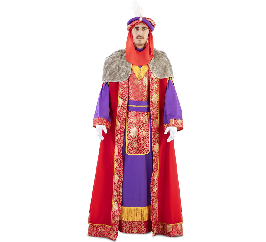 Fato de Baltasar Rei Sábio para homem