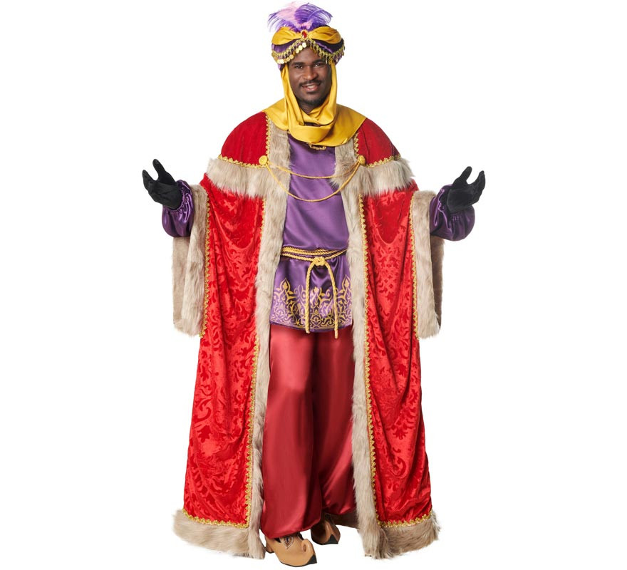 Wizard King Baltasar DELUXE costume or suit for men
