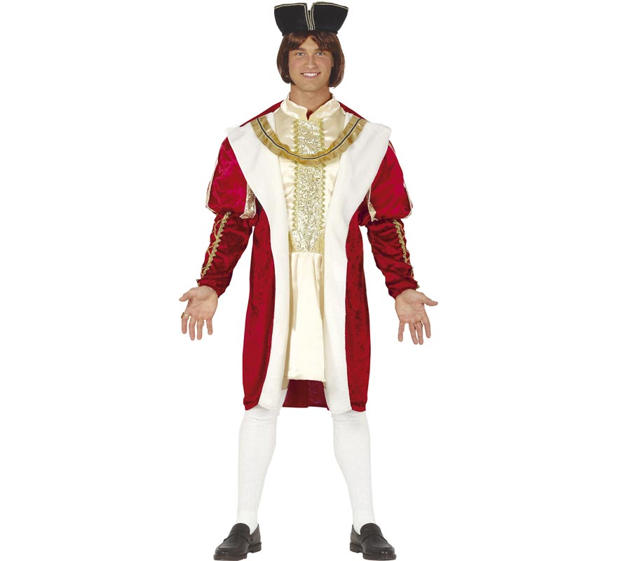 Medieval King costume for men