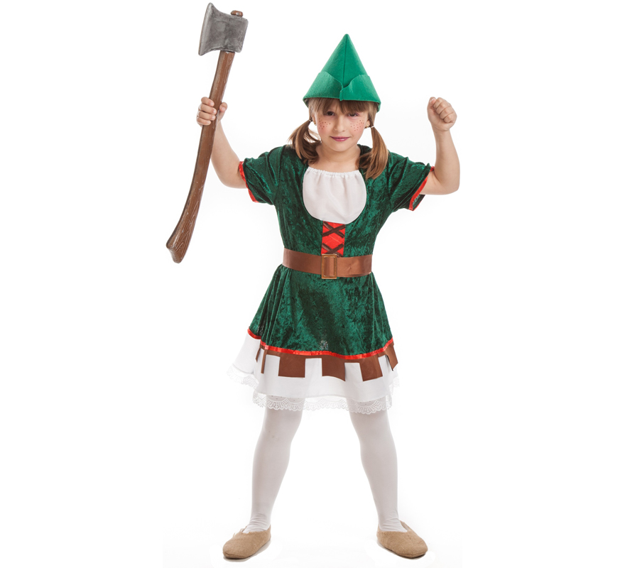 Fato de Robin Hood para menina