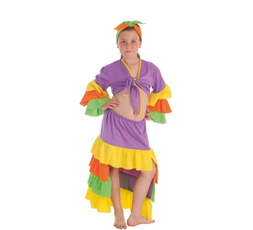 Rumbera Varadero costume for girls