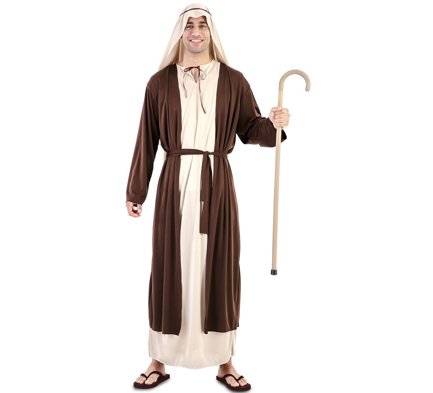 Brown Saint Joseph costume for men